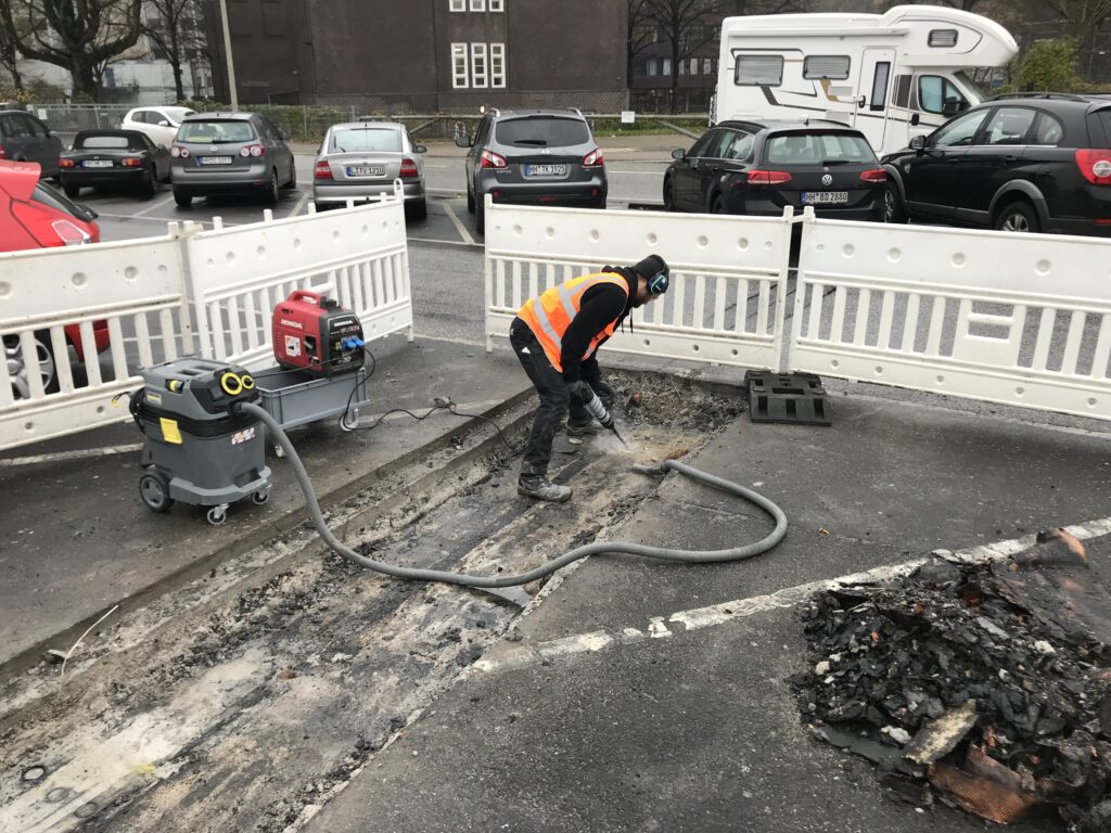 Bauwerksuntersuchungen Tunneldecke