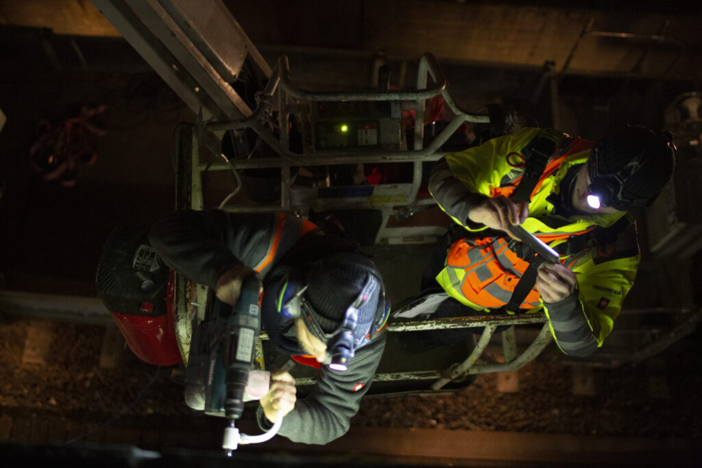 Bauwerksuntersuchungen Tunneldecke