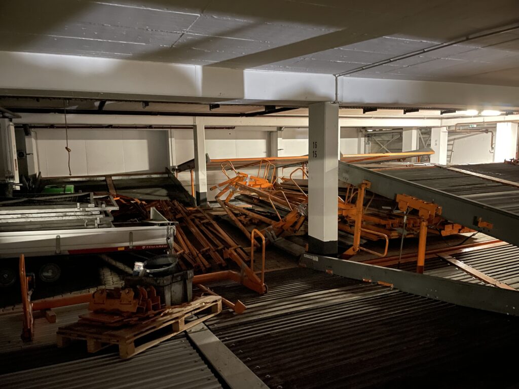 Rückbau Doppelparker