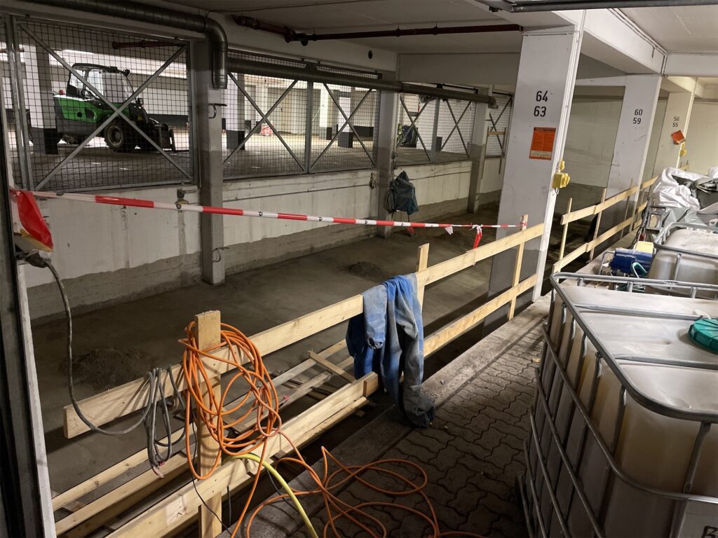 Instandsetzung Doppelparkergrube