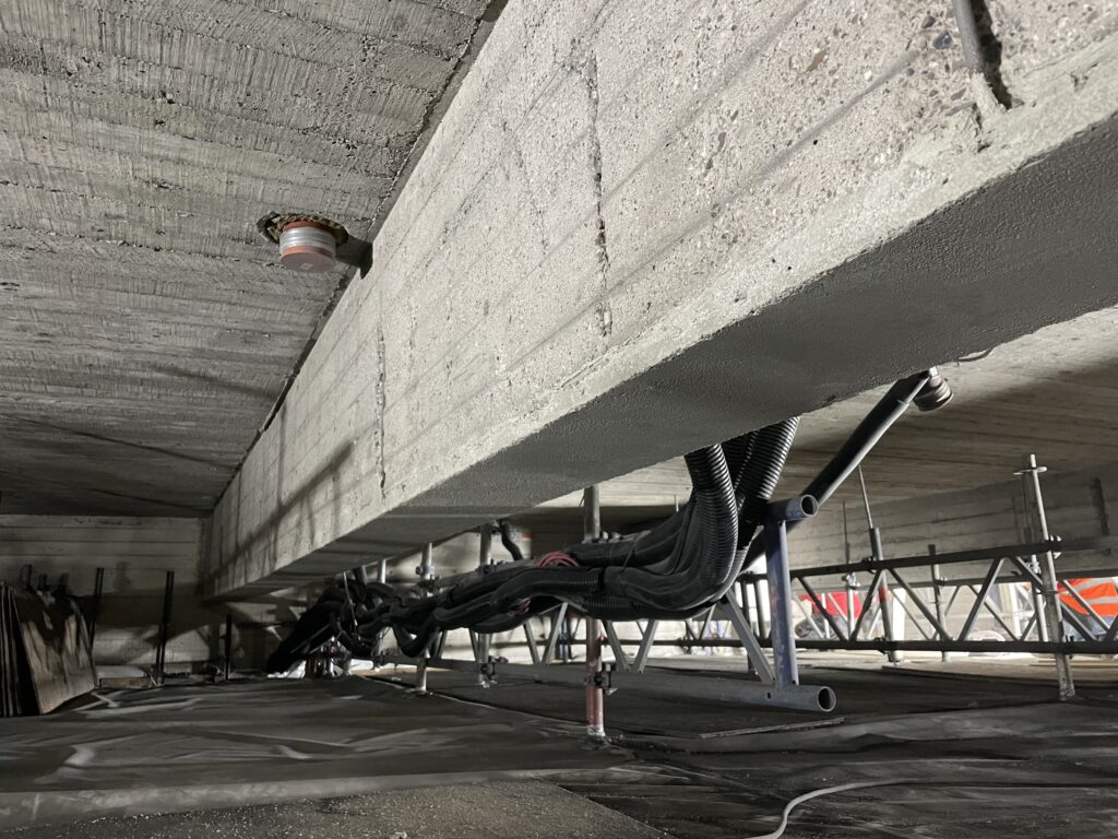 Betoninstandsetzung der Deckenuntersicht